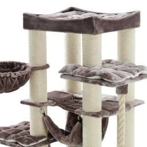 Neu Im Sortiment Nobby Kratzbaum Rubi 60 x 80 x 197 cm cappuccino